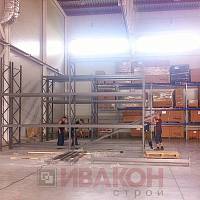 Компания "Сервис-центр "Холодильщик": паллетные стеллажи на зацепах Компания "Сервис-центр "Холодильщик": паллетные стеллажи на зацепах